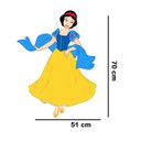 Ver imagem 2 de Adesivo de Parede Branca de Neve Mod01:51 X 70 Cm