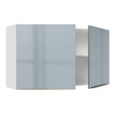 Ver imagem 6 de Armário Aéreo Madesa Lux 120 cm 2 Portas Branco/Cinza