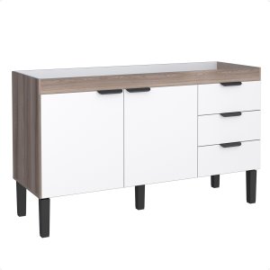 Bancada Gabinete Cozinha Pia 150 Cm Silvestre Tamarindo Bco