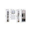 Ver imagem 4 de Quarto de Solteiro com Guarda Roupas e Mesa de Cabeceira Alpes Luciane Móveis