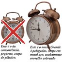 Ver imagem 2 de Despertador 6 horas da manhã Para Despertar Inteligente A4 Relógio Infantil Feminino Mascullino Retr
