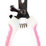 Kit com 01 Alicate para Cortar Unhas 01 Lixa Pets Cor Rosa - 2