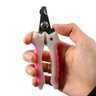 Kit com 01 Alicate para Cortar Unhas 01 Lixa Pets Cor Rosa - 6