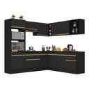 Preto/Dourado