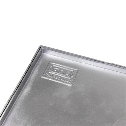 Tampa Tampão Chão Alumínio Fundido Simples Rebaixado 40x40cm - 4