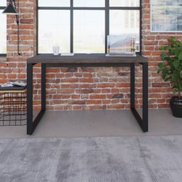 Escrivaninha Mesa Escritório Home Office 1,20x0,70 Yon 40mm Terra Cota - 3