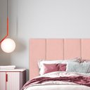 Ver imagem 1 de Cabeceira Cama Solteiro Box 1 Metro Moldura Estofada Varias Cores