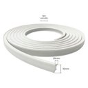 Ver imagem 4 de Perfil de Embutir Flexível para Fita Led Nordecor 20mm com 5 Metros