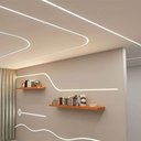 Ver imagem 3 de Perfil de Embutir Flexível para Fita Led Nordecor 20mm com 5 Metros