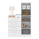 Ver imagem 3 de Cômoda Samira Branco com Espelho