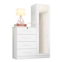 Ver imagem 4 de Cômoda Samira Branco com Espelho