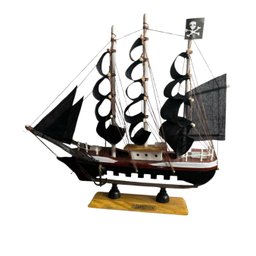 Barco Madeira Caravela Pirata Naus Veleiro Navio Decoração - 7