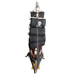 Barco Madeira Caravela Pirata Naus Veleiro Navio Decoração - 4