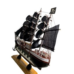 Barco Madeira Caravela Pirata Naus Veleiro Navio Decoração - 6