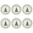 Ver imagem 2 de Conjunto de Pratos de Sobremesa 06 Peças Natal Classic Christmas Alleanza