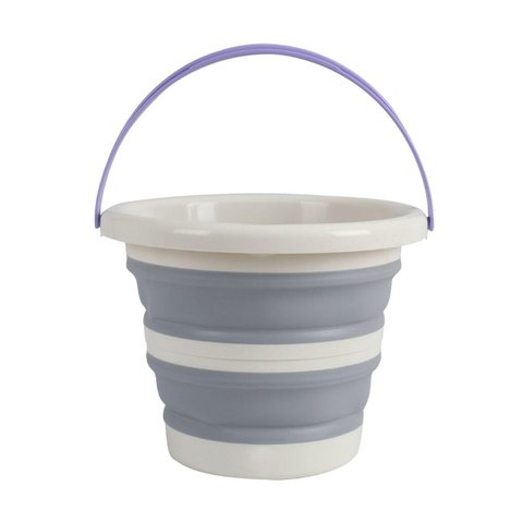 Balde Dobrável de Plástico 5 Litros - Simplo
