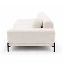 Ver imagem 3 de Sofá Arezzo 3 Lugares Fixo 230cm Terminal Direito Off White Boucle Sallar Home