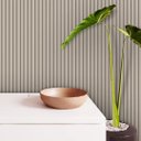 Ver imagem 2 de Papel de Parede Adesivo Ripado Bronze Clássico Fino Gh Papel de Parede 2,8m