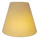 Ver imagem 4 de Arandela Retro Cone Md-2001 Cúpula em Tecido 25-26x13cm Algodão Crú - Bivolt