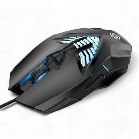 Mouse Óptico Gamer Rgb K-snake Q1 Dpi Ajustável 3200 com Fio