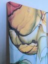 Ver imagem 5 de Conjunto Quadros Decorativos Sala Hall Abstratos Oléo em Tecido Canvas