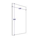 Ver imagem 2 de Painel de Tv para Sala de Reunião 195cm X 110cm Macadâmia F5 Office Cor:macadâmia