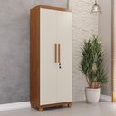 Ver imagem 1 de Armário Multiuso Master 2 Portas 4 Prateleiras MDP 62cm Cinamomo Tudo de Móveis