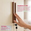 Ver imagem 6 de Armário Multiuso Master 2 Portas 4 Prateleiras MDP 62cm Cinamomo Tudo de Móveis