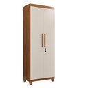 Ver imagem 3 de Armário Multiuso Master 2 Portas 4 Prateleiras MDP 62cm Cinamomo Tudo de Móveis