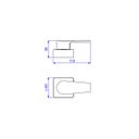 Ver imagem 3 de Acabamento para Registro de Gaveta 1/2, 3/4 e 1 Level 4900.c26.pq Cromado - Deca