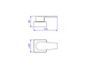 Ver imagem 3 de Acabamento para Registro de Gaveta 1/2, 3/4 e 1 Level 4900.c26.pq Cromado - Deca