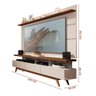 Rack Com Painel Para Sala 70 Polegadas Off White Freijó Germai - 4