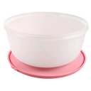 Ver imagem 1 de Tigela Visual 4 Litros Translúcida com Tampa Rosa Tupperware