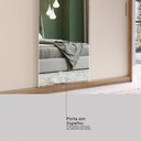 Ver mais imagens de Guarda Roupa Dalila Quarto com 3 Portas e 4 Gavetas Espelho Amendola/off White