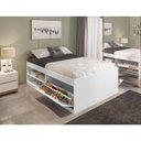 Ver imagem 2 de Cama Box Sapateira Vanessa Casal 1,38 Branco - Framar Móveis