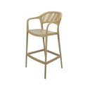 Ver imagem 1 de Banqueta Juna Or Design Fendi em Polipropileno com Rattan UV