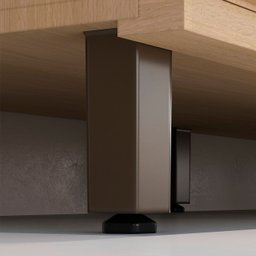 Armário de Cozinha 6 Peças Cp02 e Tampo Pierre Carvalho/cinza L01 - Mpozenato - 10 Armário de Cozinha 6 Peças Cp02 e Tampo Pierre Carvalho/cinza L01 - Mpozenato - 10