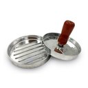 Ver imagem 1 de Forma Molde Modelador Prensador Hamburguer 10cm com Textura