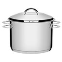 Ver imagem 1 de Caldeirão Tramontina Solar 28 Cm 11,9 L Aço Inox Fundo Triplo 62505280