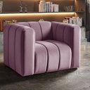 Ver imagem 1 de Poltrona Decorativa Retrô Moderna Sala de Estar