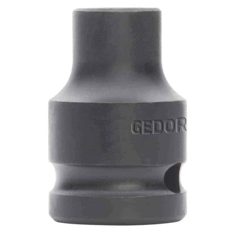 Soquete Sextavado de Impacto Curto R63001506 Encaixe 1-2 x 15,0 mm Gedore