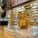 Ver imagem 6 de Vaso Murano Vidro Italy Ambar 10x11cm Wolff