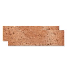 Revestimento Esmaltado Abbey Road Terracota 6,5x23cm - 3