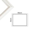 Ver imagem 2 de Gaxeta Superior Geladeira Electrolux DW51 DW51X DF51 DF52 DC49A Encaixe