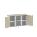 Ver imagem 4 de Armário para Escritório 2 Portas com Chave 40mm 121.5cm Linha PE40 Branco