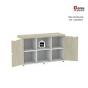 Ver imagem 7 de Armário para Escritório 2 Portas com Chave 40mm 121.5cm Linha PE40 Branco