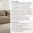 Ver mais imagens de Sofá Orgânico Retrátil 4 Lugares 270cm Base Madeira Maciça Oxford