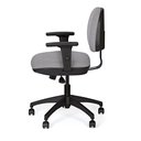 Ver imagem 3 de Cadeira de Escritório Marelli Active 704 Cinza Claro com Estrutura Preta