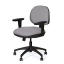 Ver imagem 1 de Cadeira de Escritório Marelli Active 704 Cinza Claro com Estrutura Preta