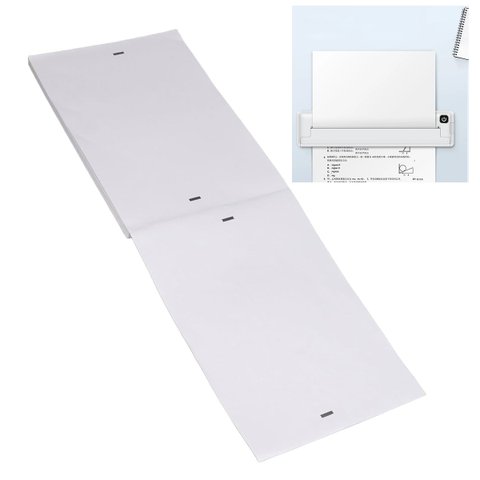 Papel Termico A4 100 Folhas Impressora Termica Bluetooth Arquivo Processo Advogado Lista Trabalho no